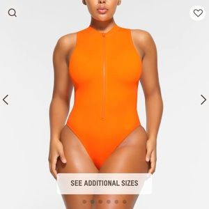 NWT SKIMS ORANGE ONE PIECE